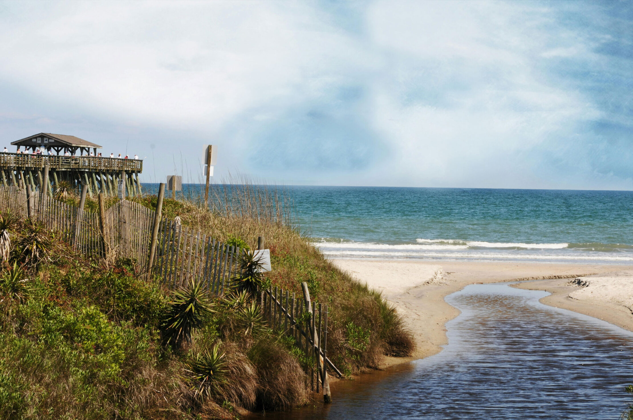 Beach side